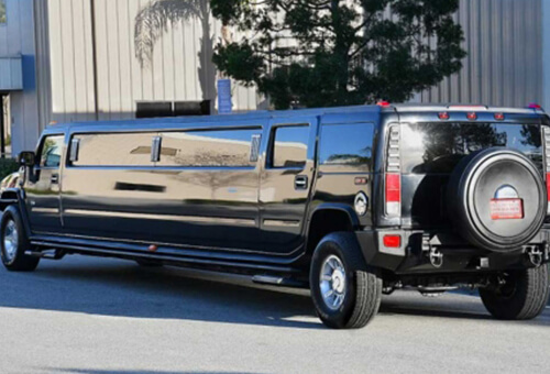 black Hummer Limo from our Orlando limo service