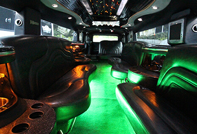 luxurious hummer limo